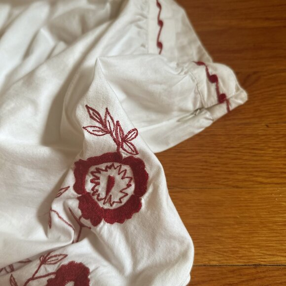 Rampage Embroidered Floral Skirt - Picture 4 of 5